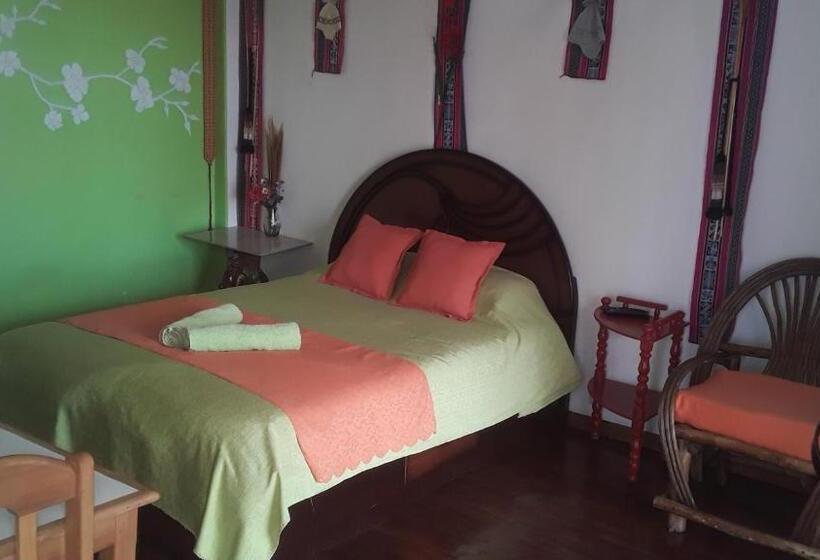 اتاق استاندارد با چشم‌انداز دریاچه, Hostal Piedra Andina