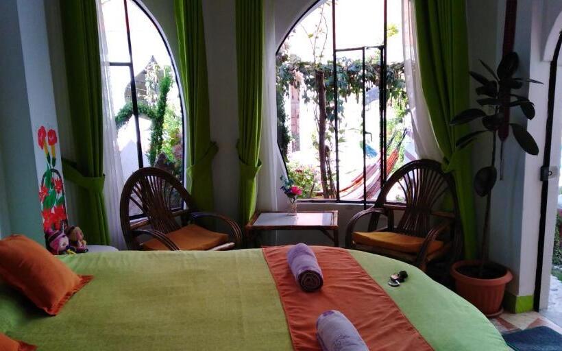 اتاق استاندارد با چشم‌انداز باغ, Hostal Piedra Andina