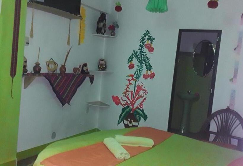 اتاق استاندارد با چشم‌انداز باغ, Hostal Piedra Andina