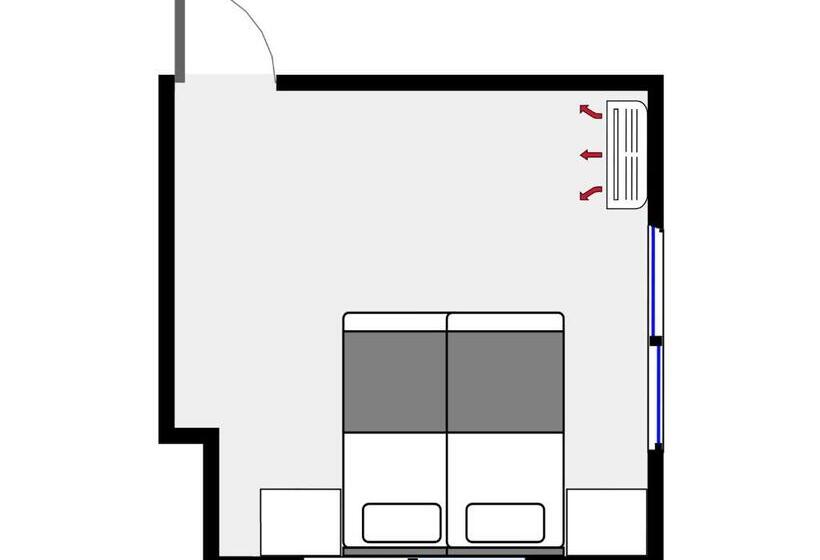 バス共有のスタンダードルーム, Powder Temple