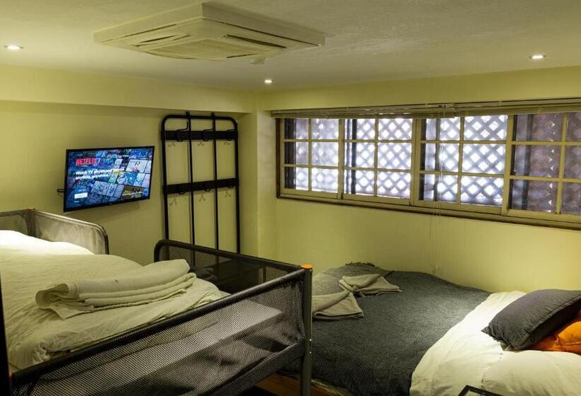 エコノミー4人部屋, Powder Temple