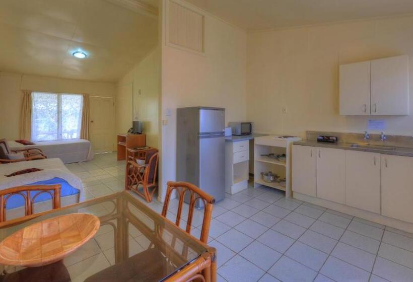 اتاق خانوادگی با چشمانداز باغ, Kiikii Inn & Suites