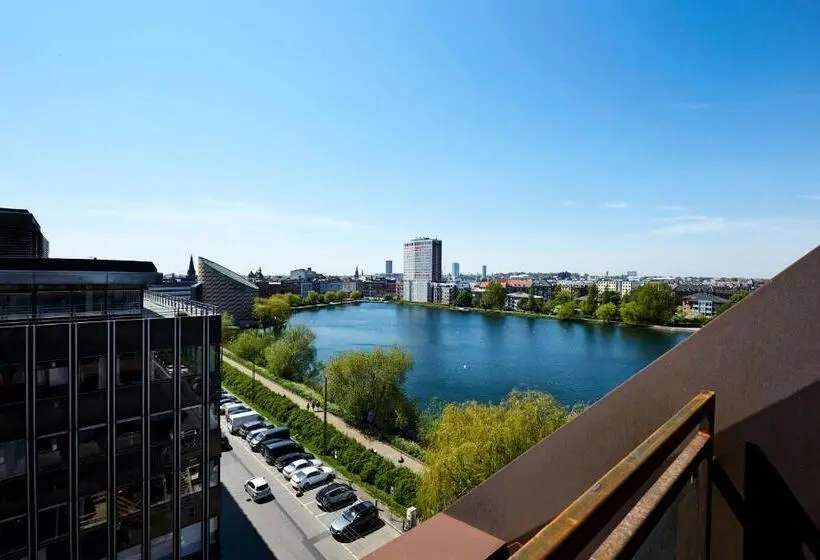 Yhden Hengen Huone Terassi, Steel House Copenhagen