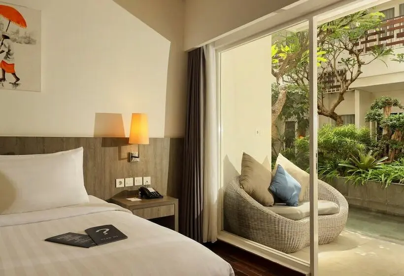 Deluxe-huone Järvinäkymä, Aston Canggu Beach Resort