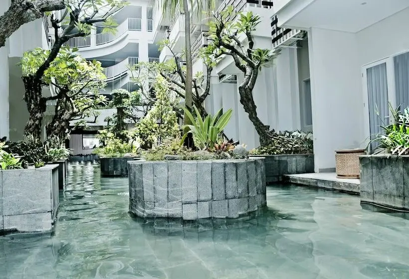 Deluxe-huone Järvinäkymä, Aston Canggu Beach Resort