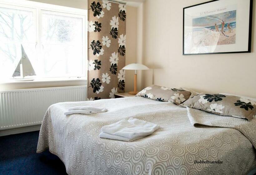 غرفة قياسية حمام مشترك, Tiendegaarden Møns Klint