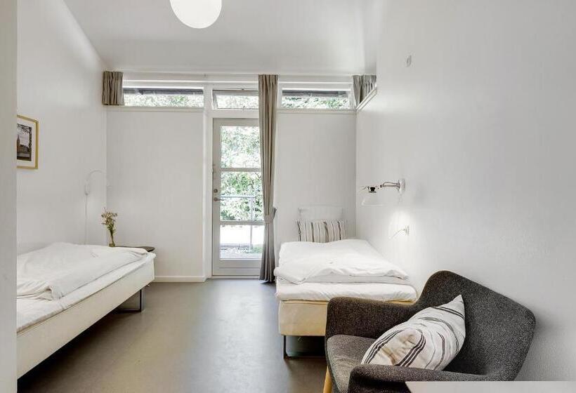 חדר סופריור יחיד, Danhostel Hillerød