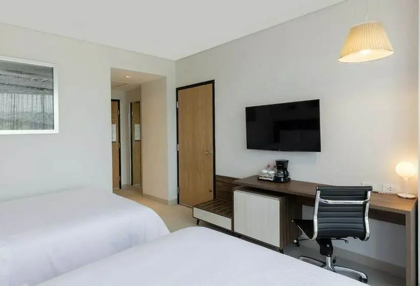 Standard-huone 2 Parivuodetta, Hampton Inn By Hilton Cancun Cumbres