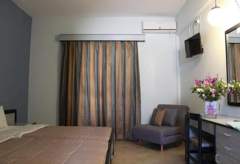 Standard-studio Sivuttainen Merinäkymä, Glyfada Gorgona Apartments
