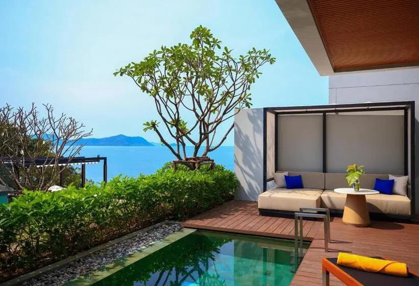 Huvila, 1 makuuhuone ja uima-allas, Renaissance Pattaya Resort & Spa