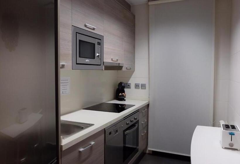 带1个卧室的高级公寓, Apartamentos Real Lleida