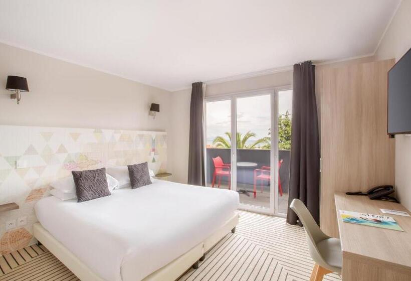 غرفة سوبيريور مزودة بشرفة, Best Western Plus Antibes Riviera