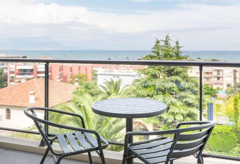 غرفة ديلوكس سرير كينج, Best Western Plus Antibes Riviera