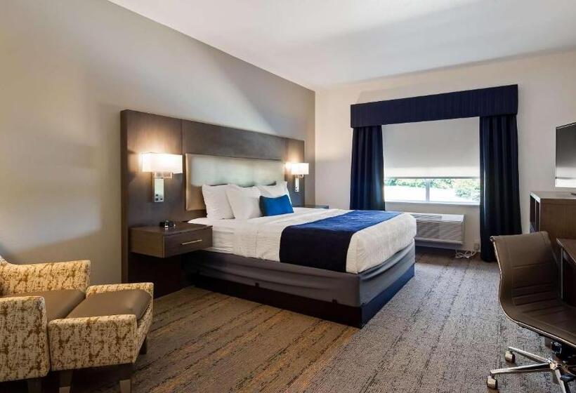 غرفة قياسية سرير كينج لذوى الإحتياجات الخاصة, Best Western Plus Roland Inn & Suites