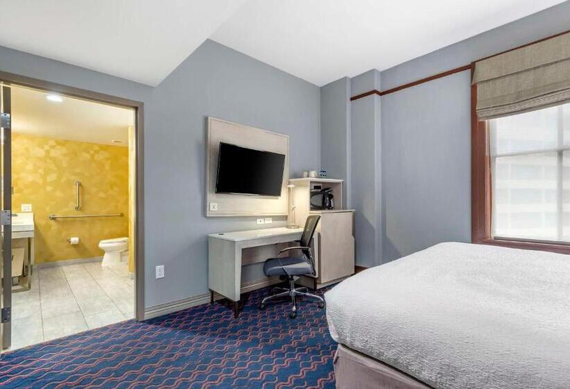 اتاق استاندارد با تخت بزرگ برای معلولان, Best Western Premier Historic Travelers Hotel Alamo/riverwalk