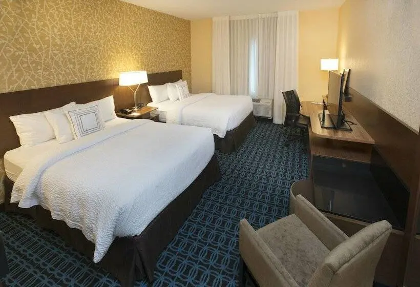 Standard-huone 2 Parivuodetta, Fairfield Inn & Suites By Marriott Detroit Lakes