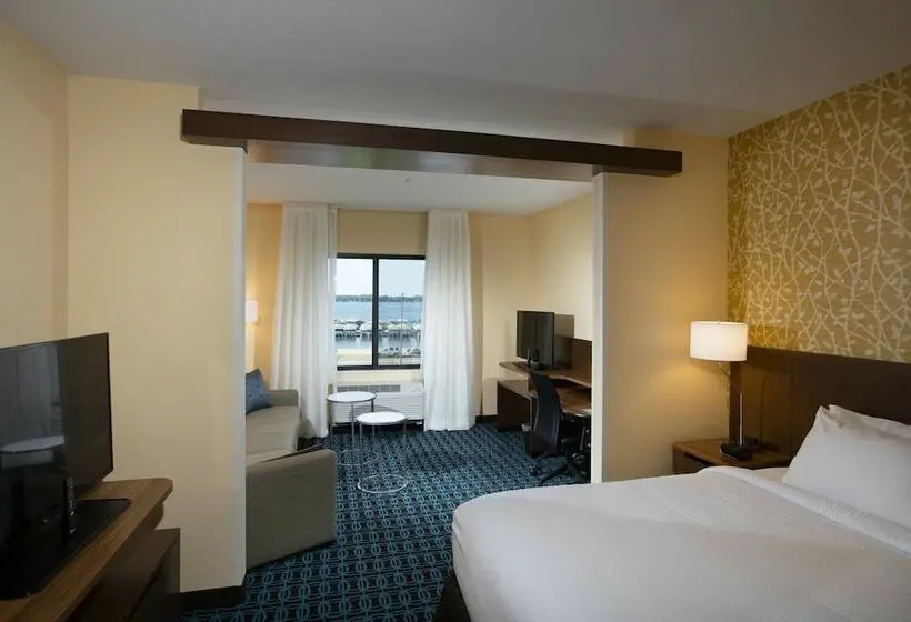 Standard-huone Parivuode, Fairfield Inn & Suites By Marriott Detroit Lakes