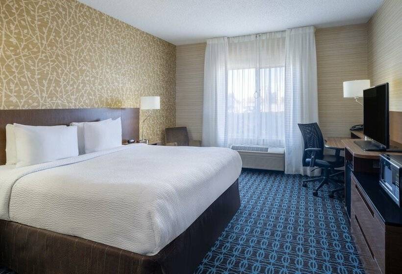 חדר סטנדרט מיטה זוגית, Fairfield Inn & Suites By Marriott Detroit Lakes