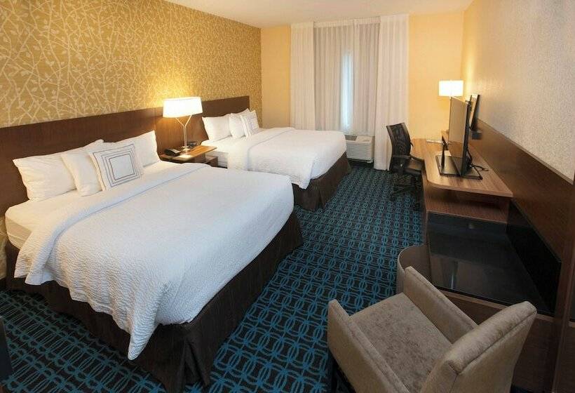 스탠다드 룸 더블 침대 2개, Fairfield Inn & Suites By Marriott Detroit Lakes