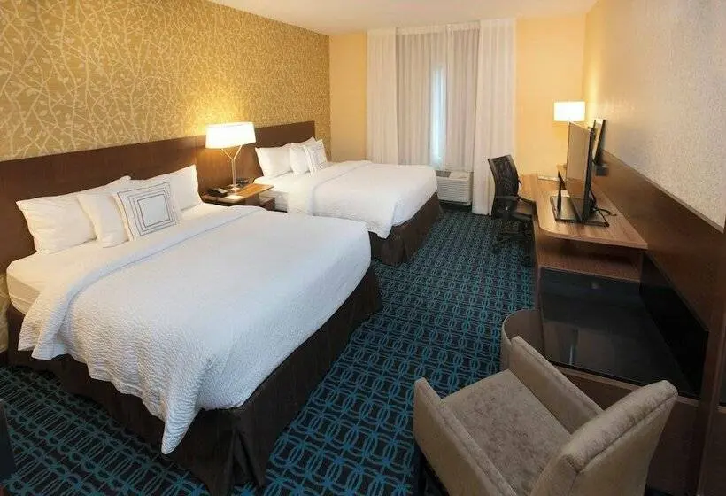 Standard-huone 2 Parivuodetta, Fairfield Inn & Suites By Marriott Detroit Lakes