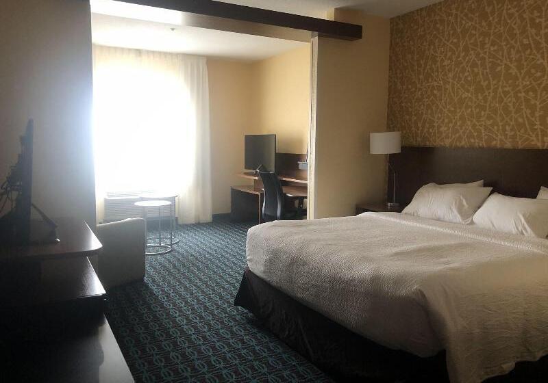 חדר סטנדרט נוף לאגם, Fairfield Inn & Suites By Marriott Detroit Lakes