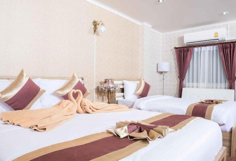 디럭스 트리플 룸, Vc Hotel Phayao