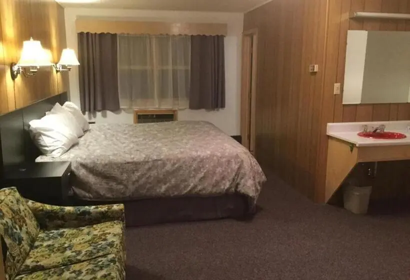 キングサイズベッドのスイートルーム, Cedars Motel
