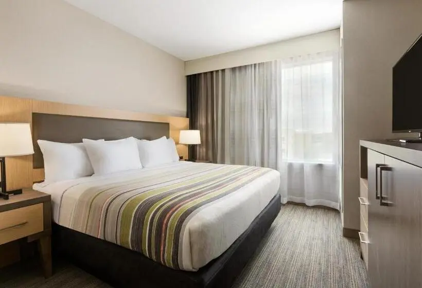 身障者適用キングサイズベッドルーム, Country Inn & Suites By Radisson, New Braunfels, Tx