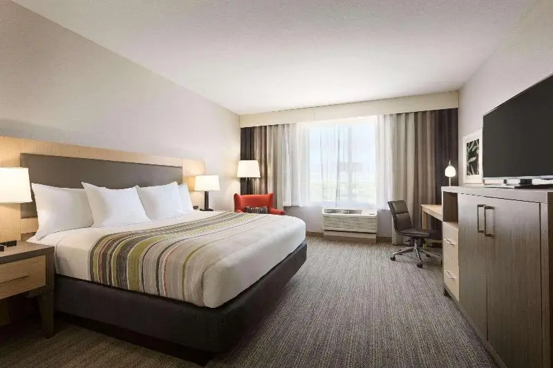 身障者適用キングサイズベッドルーム, Country Inn & Suites By Radisson, New Braunfels, Tx