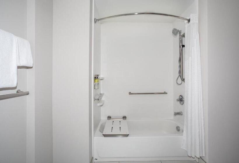 适合残疾人士使用的带超级大床的标准间, Holiday Inn Express & Suites   Sterling, An Ihg