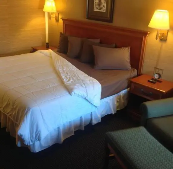 キングサイドベッドのスタンダードワンルーム, Qualla Cabins And Motel Cherokee Near Casino