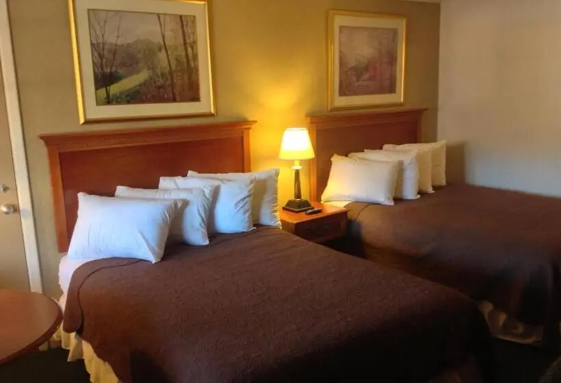 キングサイドベッドのスタンダードワンルーム, Qualla Cabins And Motel Cherokee Near Casino