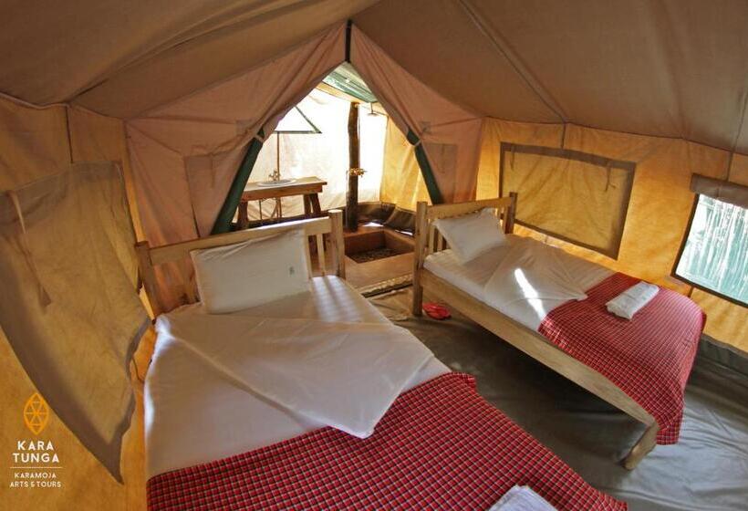 اتاق لوکس با بالکن, Kara Tunga Safari Camp