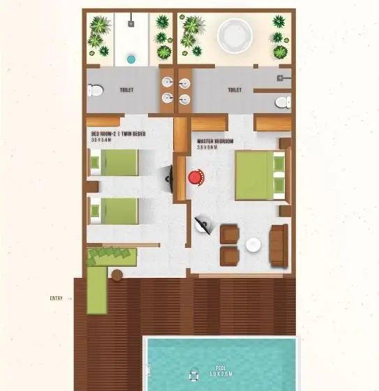 Suite with Pool, Oblu Nature Helengeliallinclusive With Free Transfers