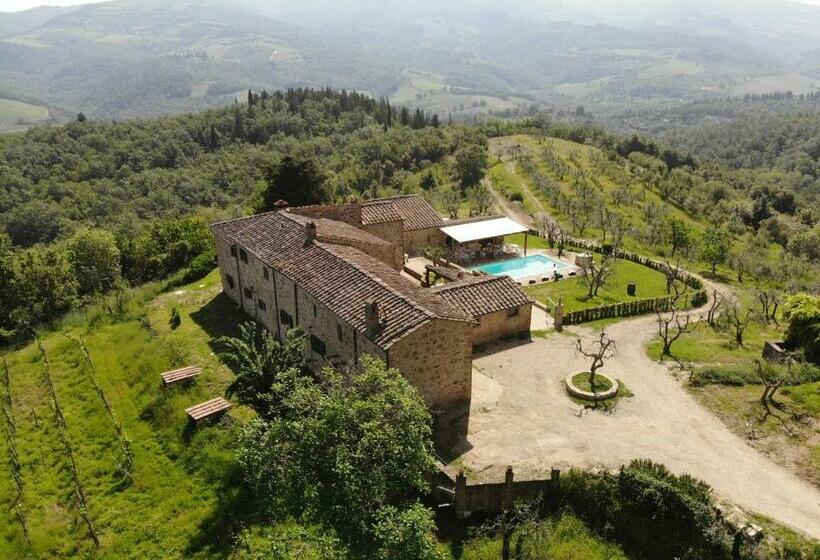 Номер Deluxe, La Rimbecca Greve In Chianti Country Apartments & Rooms
