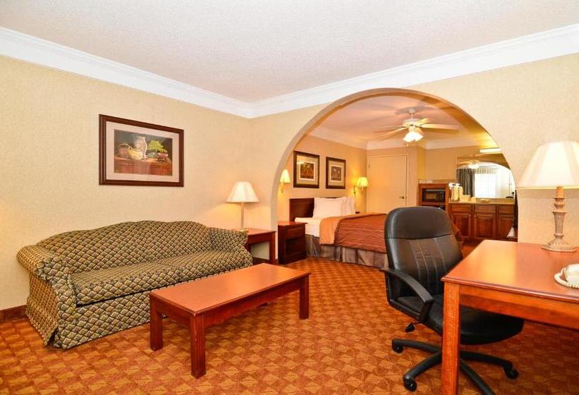 Люкс Кровать Кинг, Peach State Inn & Suites