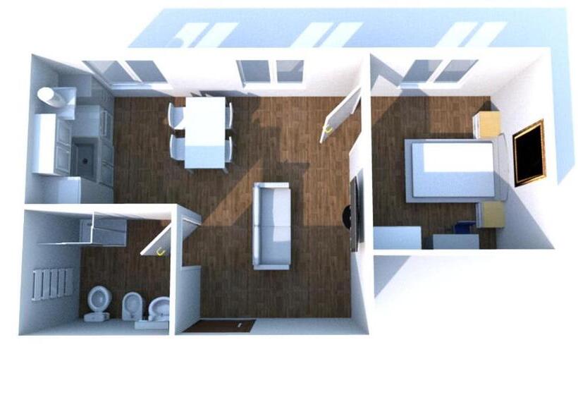 Apartamento 1 Quarto, Hh Monferrato