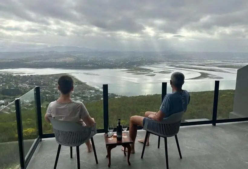 キングサイズベッドのデラックスルーム, Die Uitzicht Guesthouse   Knysna
