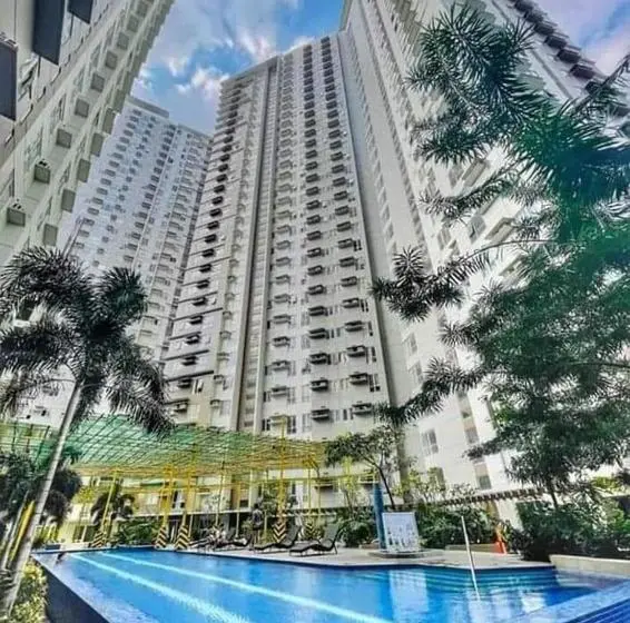 آپارتمان 1 خوابه با چشم‌انداز استخر, 2br Pioneer Woodland Sm Light Boni Mandaluyong,metro Manila