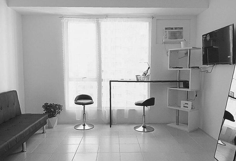 آپارتمان 1 خوابه با چشمانداز استخر, 2br Pioneer Woodland Sm Light Boni Mandaluyong,metro Manila