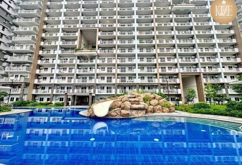 آپارتمان 1 خوابه با چشمانداز استخر, Kize Staycation