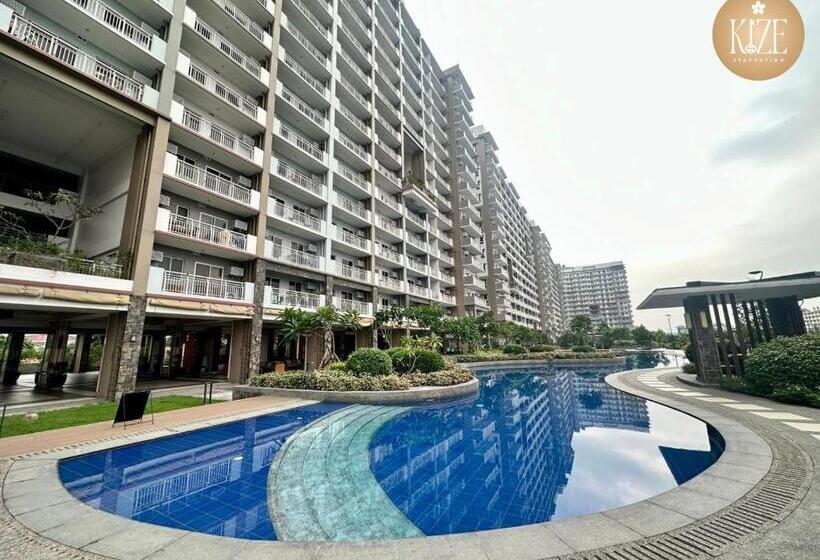 آپارتمان 1 خوابه با چشمانداز استخر, Kize Staycation