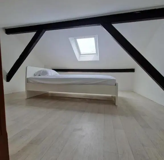浴室共有ファミリールーム, 3 Cosy Bedrooms House With 4 Beds Near Paris