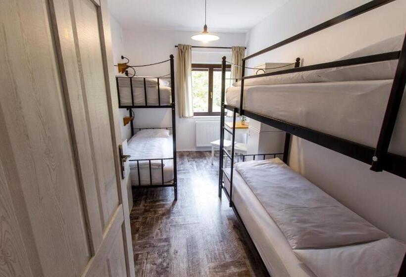 اتاق استاندارد چهارنفره با سرویس بهداشتی مشترک, Hostel Hildegarden