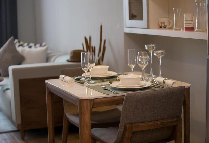 침실 1개 디럭스 아파트, Oakwood Hotel & Residence Sriracha   Sha Extra Plus