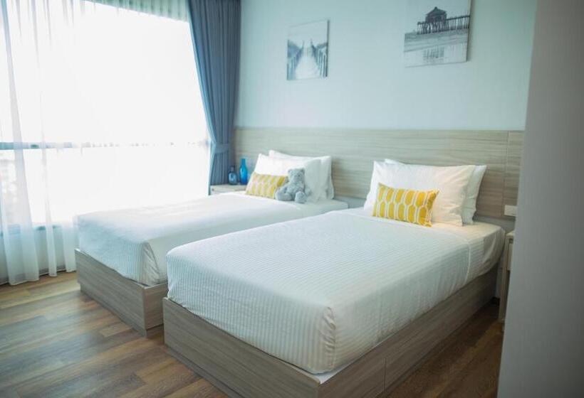 침실 2개 디럭스 아파트, Oakwood Hotel & Residence Sriracha   Sha Extra Plus