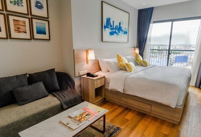 디럭스 스튜디오, Oakwood Hotel & Residence Sriracha   Sha Extra Plus