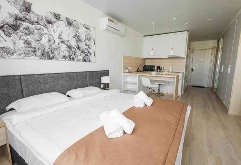 اتاق لوکس, Astana Aparts апартаменты в Yes Apart 2 комнатная люкс