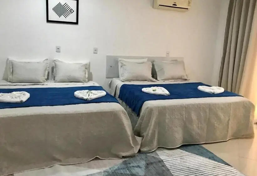 デラックスの4人部屋, Imperial Hotel Amargosa