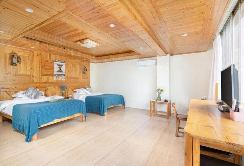 带观景的标准间, Longji Panorama Hotel 龙脊全景楼大酒店